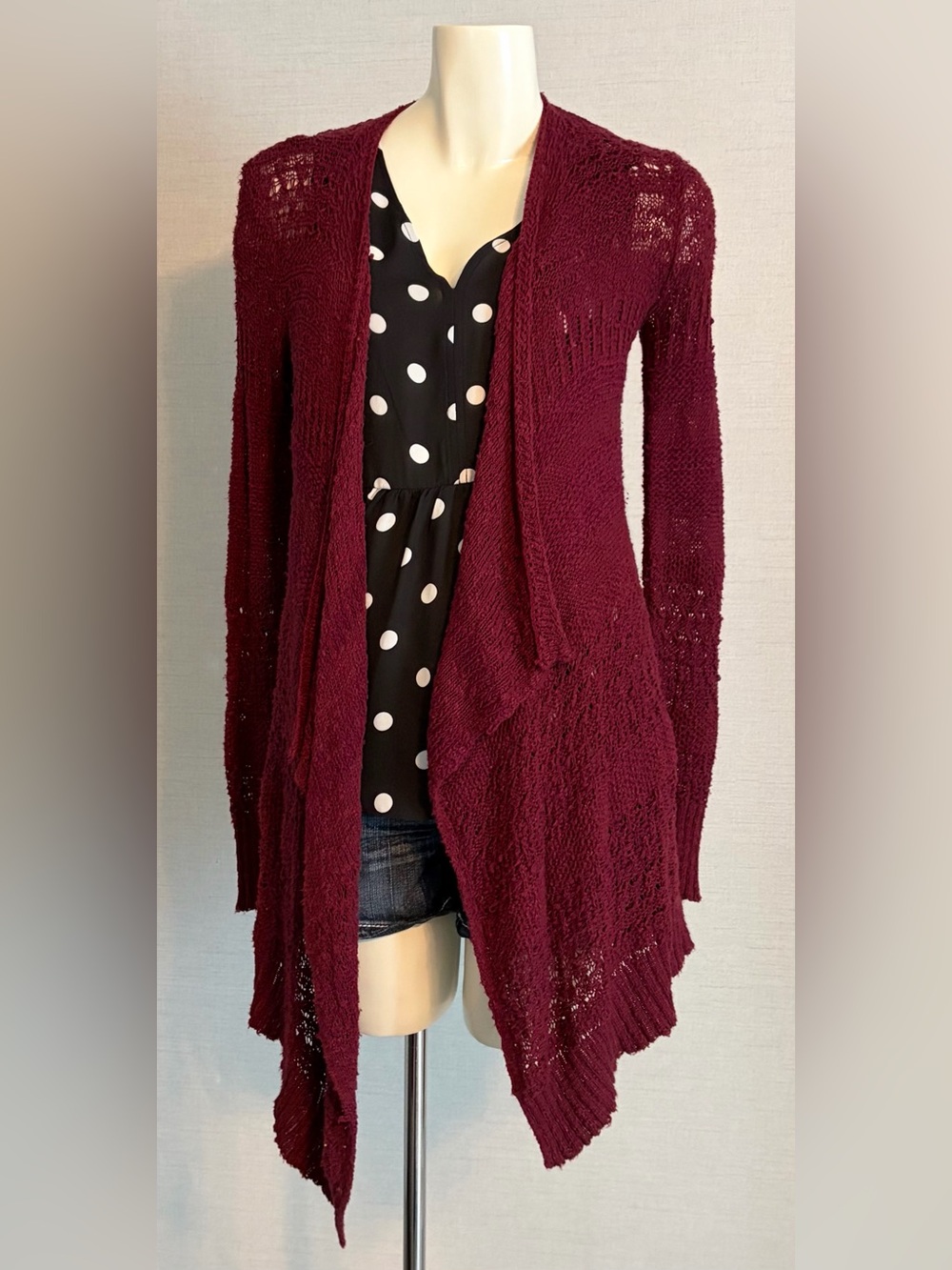 Women’s XS American Eagle Outfitters Open-Front Knit Cardigan